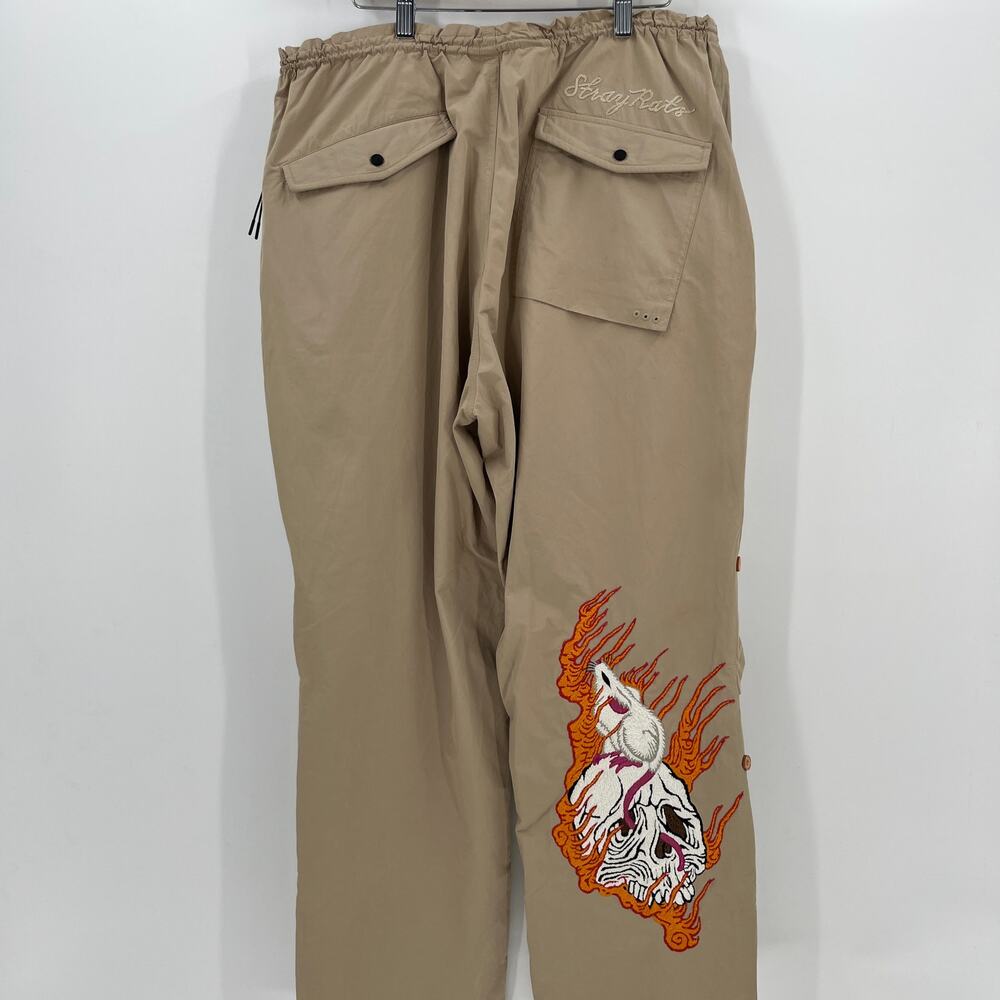 Stray Rats x Maharishi Embroidered Cargo Pants Size XL